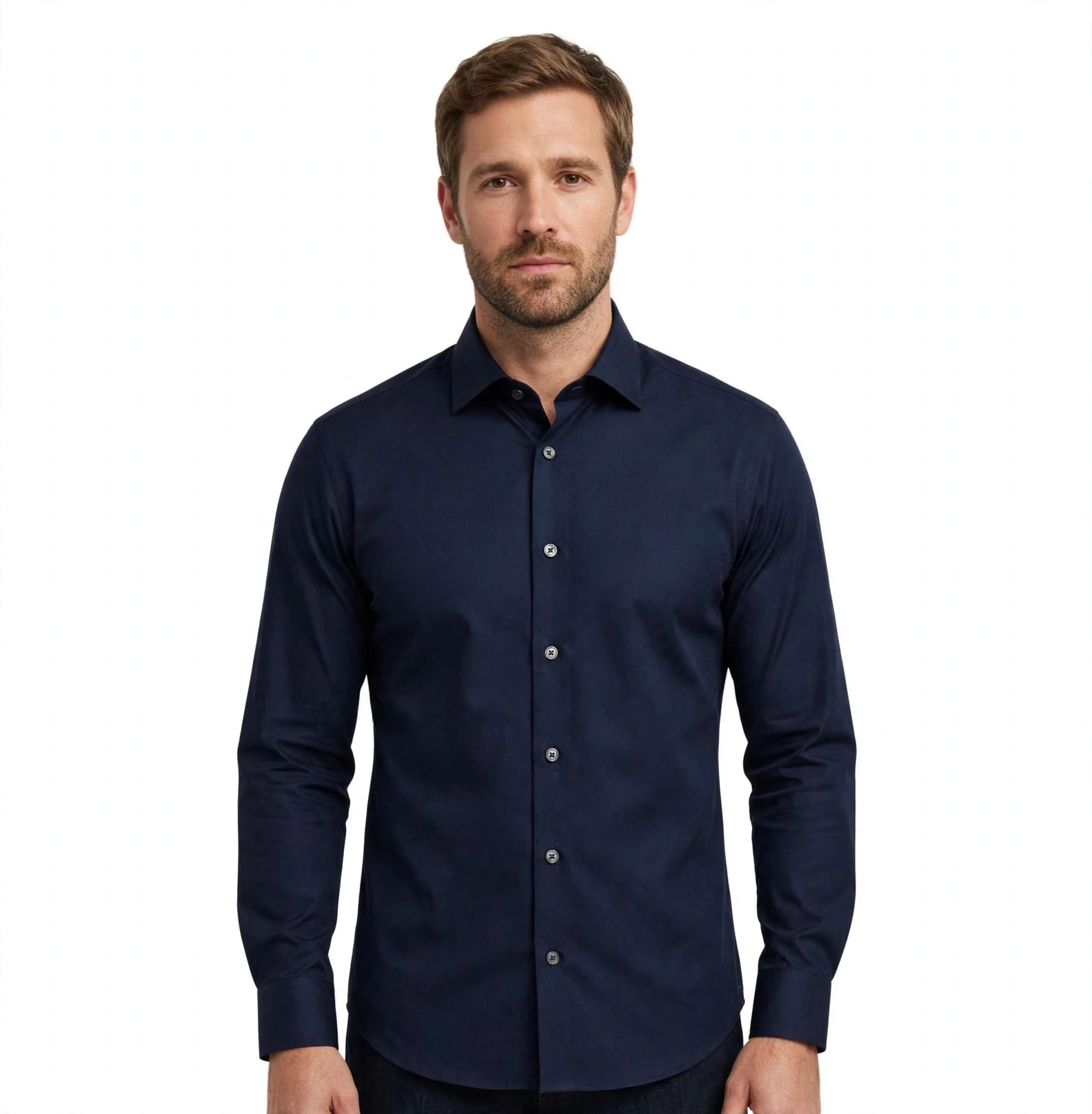CLASSIC POPELINE BLU SCURO
