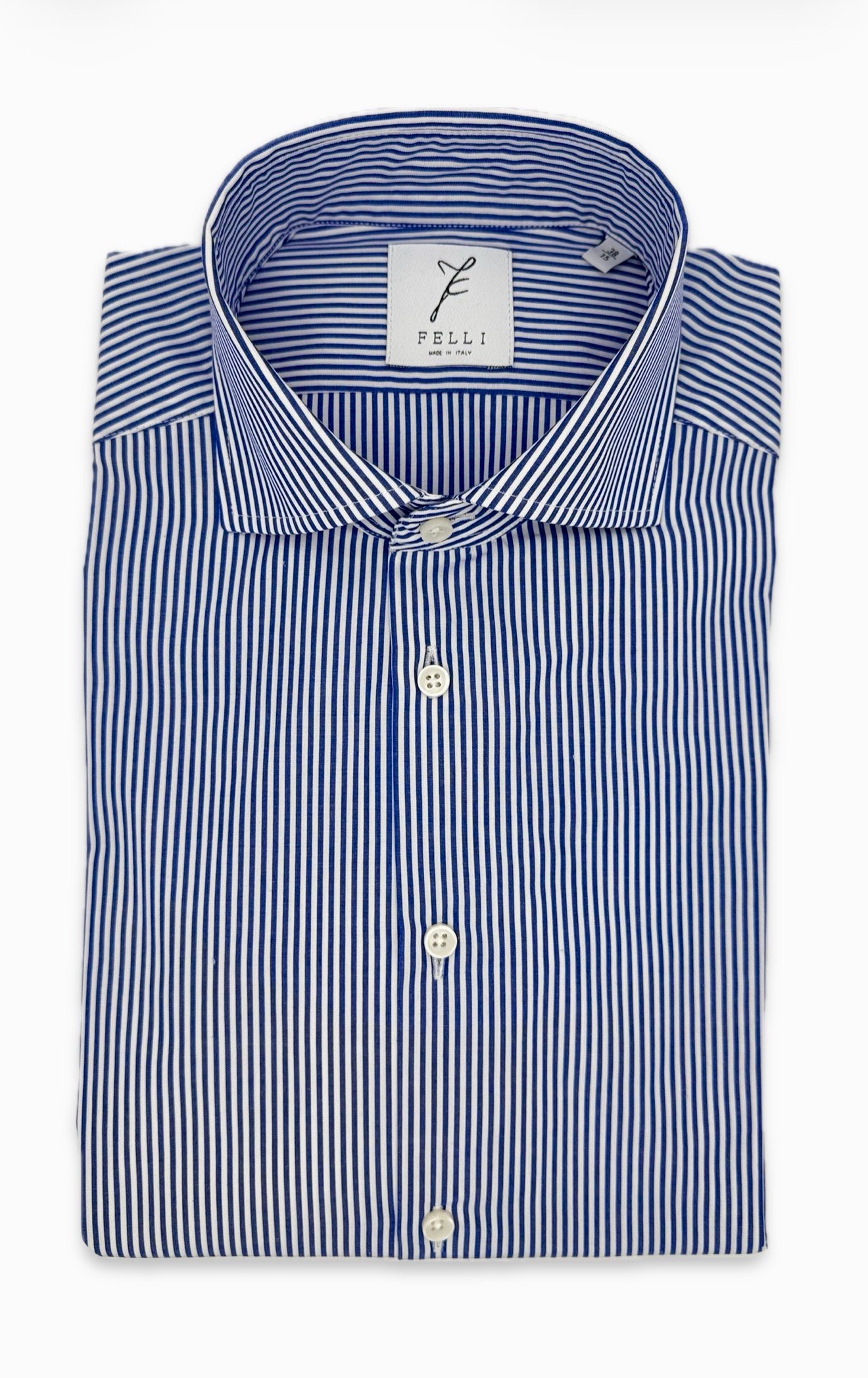 CAMICIA CLASSICA POPELINE RIGATINO